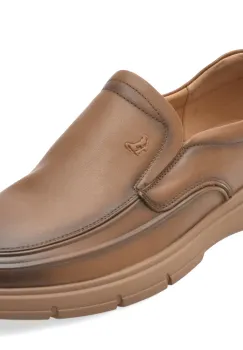 Pantofi OTTER maro, E660009, din piele naturala imagine