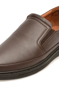 Pantofi OTTER maro, KC70999, din piele naturala imagine