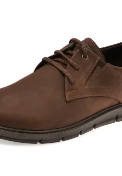 Pantofi OTTER maro, TTR1, din nabuc imagine