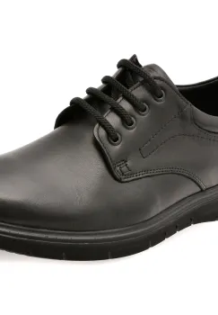 Pantofi OTTER negri, 2804, din piele naturala imagine