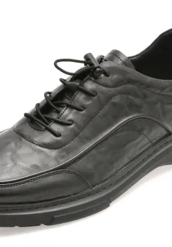 Pantofi OTTER negri, 37361, din piele naturala imagine