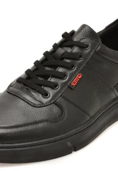 Pantofi OTTER negri, 63161, din piele naturala imagine