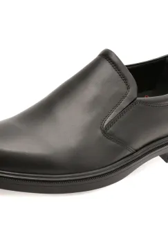 Pantofi OTTER negri, A61, din piele naturala imagine