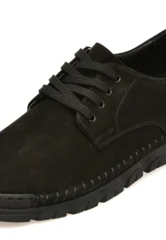 Pantofi OTTER negri, DD1106, din nabuc imagine