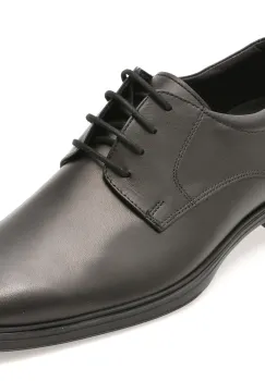 Pantofi OTTER negri, E300, din piele naturala imagine