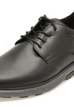 Pantofi OTTER negri, KC051, din piele naturala imagine