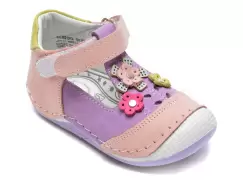 Pantofi POLARIS mov, 511392, din piele naturala