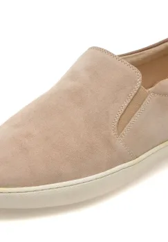 Pantofi RELAX bej, 7203, din piele intoarsa imagine