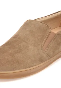 Pantofi RELAX gri, 7203, din piele intoarsa imagine