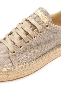 Pantofi REPLAY aurii, WF2224S, din material textil imagine