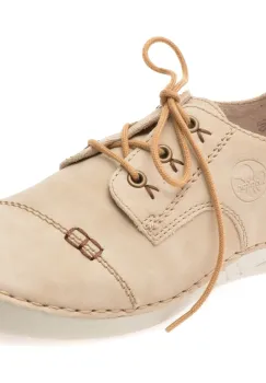 Pantofi RIEKER bej, 52520, din piele ecologica imagine