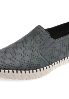 Pantofi RIEKER bleumarin, B2965, din piele ecologica imagine
