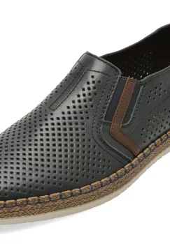 Pantofi RIEKER bleumarin, B5297, din piele naturala imagine