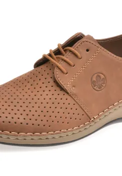 Pantofi RIEKER maro, 5226, din piele naturala imagine