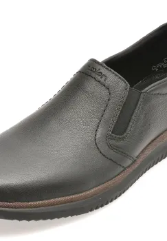 Pantofi RIEKER negri, 10450, din piele naturala imagine