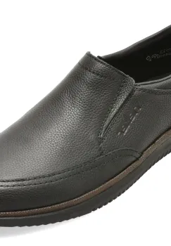 Pantofi RIEKER negri, 10454, din piele naturala imagine