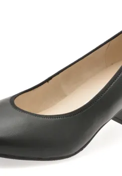 Pantofi RIEKER negri, 44650, din piele ecologica imagine