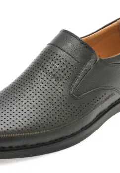 Pantofi SHOWMAN negri, SH3261, din piele naturala imagine