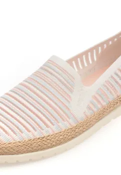 Pantofi SKECHERS albi, FLEXPADRILLE 3.0, din material textil imagine