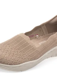 Pantofi SKECHERS gri, 158980, din material textil imagine