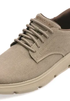 Pantofi SKECHERS gri, GARZA, din material textil imagine