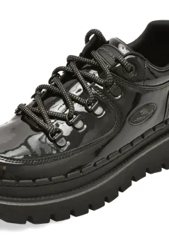 Pantofi SKECHERS negri, 167073, din piele ecologica lacuita imagine