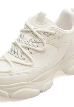 Pantofi sport ALDO albi, ANDREE 100, din material textil imagine