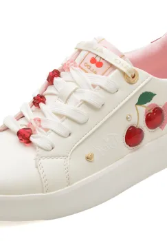 Pantofi sport ALDO albi, CHERRY LOVE 100, din piele ecologica imagine