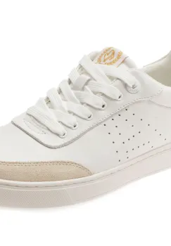 Pantofi sport ALDO albi, CLUBSPORT 116, din piele naturala imagine