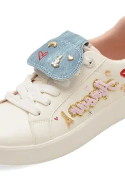 Pantofi sport ALDO albi, FRENCHIE 107, din piele ecologica imagine