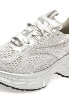Pantofi sport ALDO argintii, POWERPLAY 040, din material textil imagine