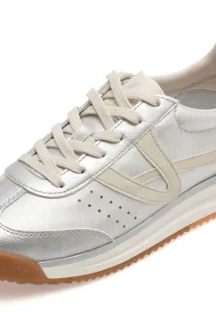 Pantofi sport ALDO argintii, STEPCOUNT 040, din material textil imagine