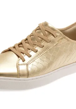 Pantofi sport ALDO aurii, EASYIN 711, din piele ecologica imagine