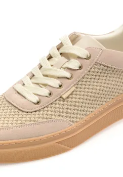Pantofi sport ALDO bej, MCENROE 106, din material textil imagine