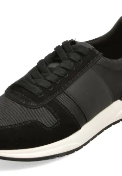 Pantofi sport ALDO negri, ROBBEN 001, din material textil si piele naturala imagine