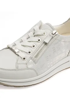 Pantofi sport ARA albi, 24801, din piele naturala imagine