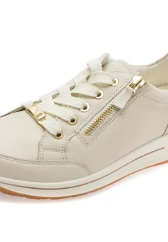 Pantofi sport ARA albi, 24801, din piele naturala imagine