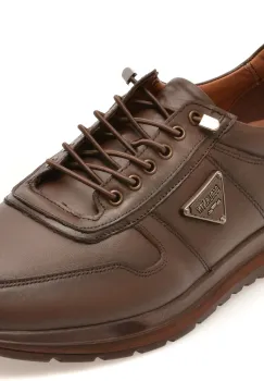 Pantofi sport BERLANTY maro, BRT502, din piele naturala imagine
