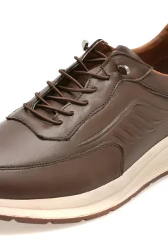 Pantofi sport BERLANTY maro, BRT705, din piele naturala imagine