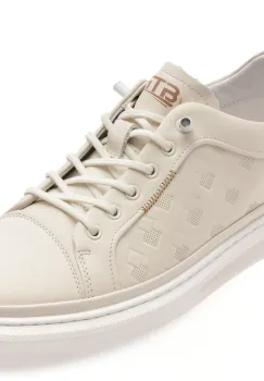 Pantofi sport BITE THE BULLET albi, 36293, din piele naturala imagine