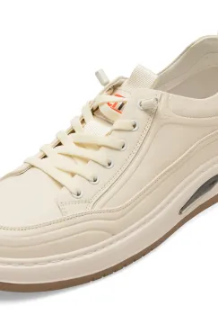 Pantofi sport BITE THE BULLET albi, 86050, din piele naturala imagine