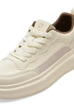 Pantofi sport BITE THE BULLET albi, 9025, din piele ecologica imagine