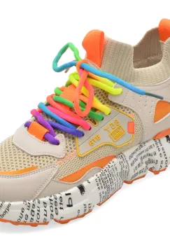 Pantofi sport BITE THE BULLET bej, 231681, din material textil imagine