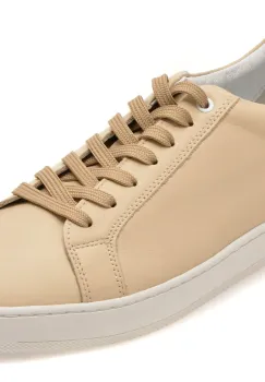 Pantofi sport BITE THE BULLET bej, HRZ09, din piele naturala imagine