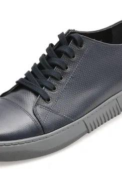 Pantofi sport BITE THE BULLET bleumarin, 4107, din piele naturala imagine
