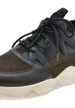 Pantofi sport BITE THE BULLET bleumarin, 9102, din piele naturala imagine
