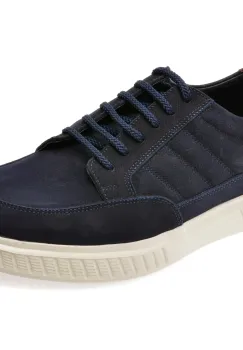 Pantofi sport BITE THE BULLET bleumarin, EF4191, din nabuc imagine