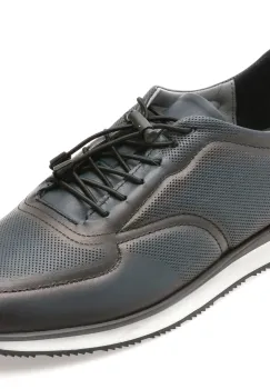 Pantofi sport BITE THE BULLET bleumarin, OY5110, din piele naturala imagine