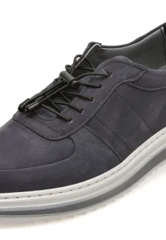Pantofi sport BITE THE BULLET bleumarin, OY5160, din piele naturala imagine