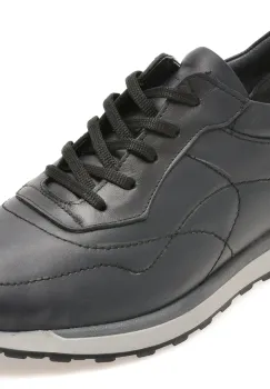 Pantofi sport BITE THE BULLET bleumarin, RZ2027, din piele naturala imagine